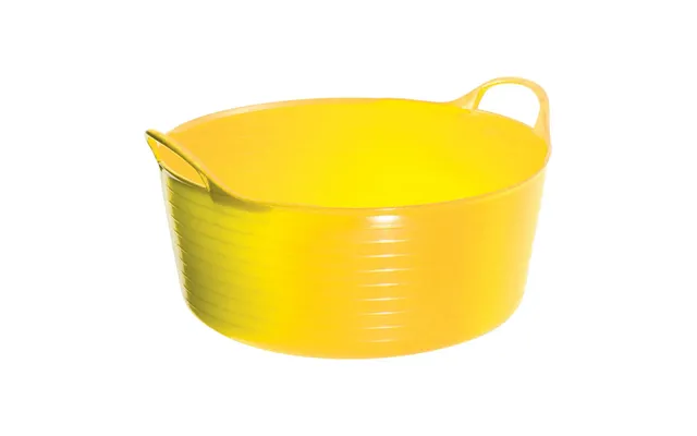Perry Equestrian Flexi-fill Shallow Flexible Tubs Trugs - Yellow 15l product image