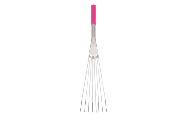 Red Gorilla Big Tidee Metal Rake Short Handle - Pink product image