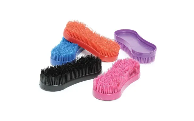 Shires Ezi-groom Detangler Brush - Pink