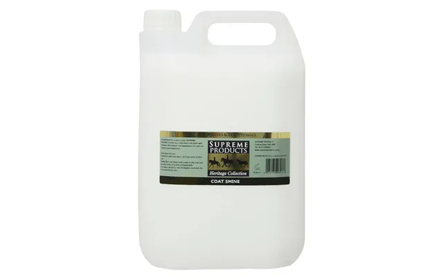 Supreme Products Heritage Collection Coat Shine - 5 Litre