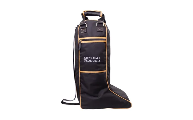 Supreme Products Pro Groom Riding Boot Bag - Black Gold One Size product image