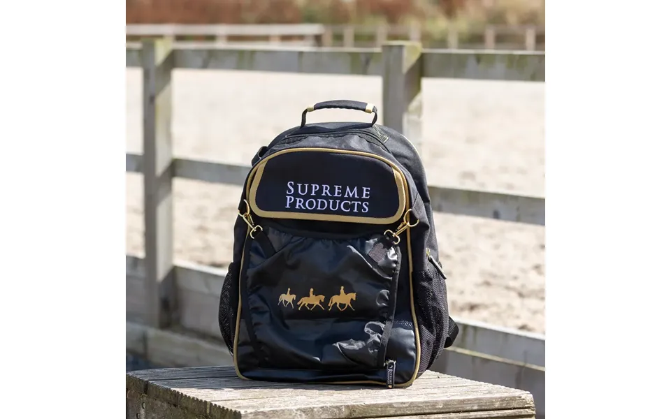 Supreme Products Pro Groom Rucksack - Black Gold One Size