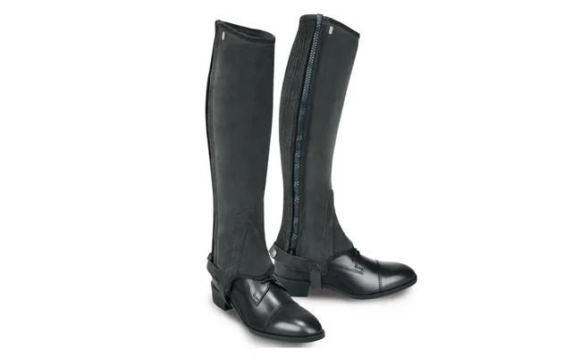 Tredstep Ireland Original Suede Half Chaps - Black 16 15