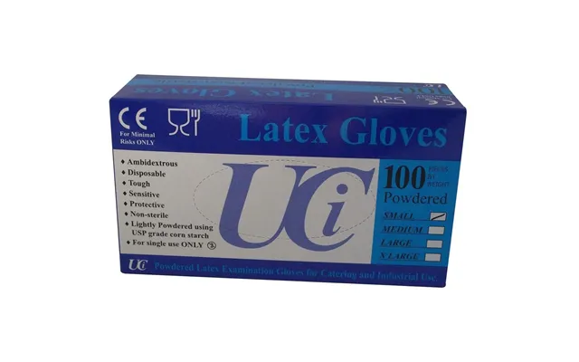 Trilanco Gloves Latex Examination 100 Pack - Xl product image