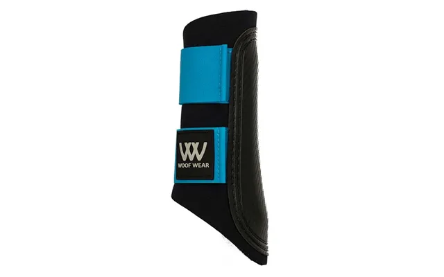 Woof Wear Club Brushing Boot - Black Turquoise Mxw