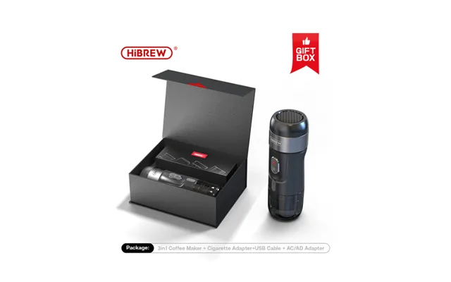 Hibrew H4a Portable Coffee Machine For Car & Home Dc12v Expresso Coffee Maker Fit Nexpresso Dolce Pod Capsule Coffee Pow
