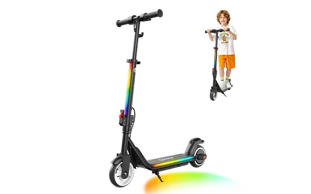 Iscooter Ik3max Iscooter Child Electric Scooter 200w 4.5ah Scooter 13km Range Foldable Kids Scooter Solid Tire Bluetooth