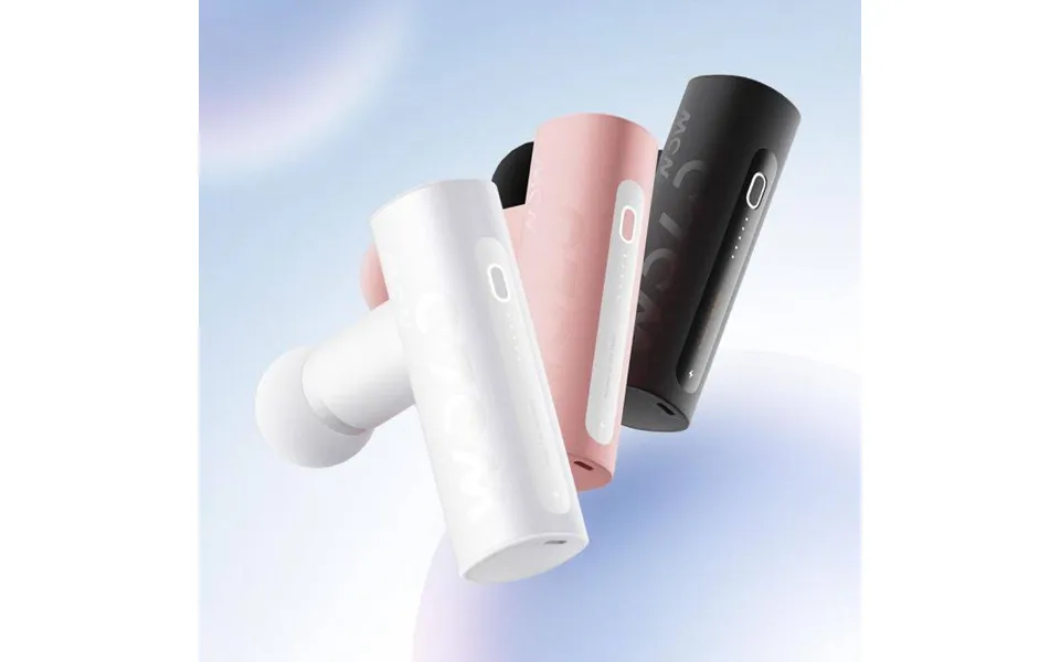 Olonow Mini Portable Massage Gun 5-speed Ai Intelligent Adjustment Includes 4 Custom Massage Heads - Silent Operation Hi