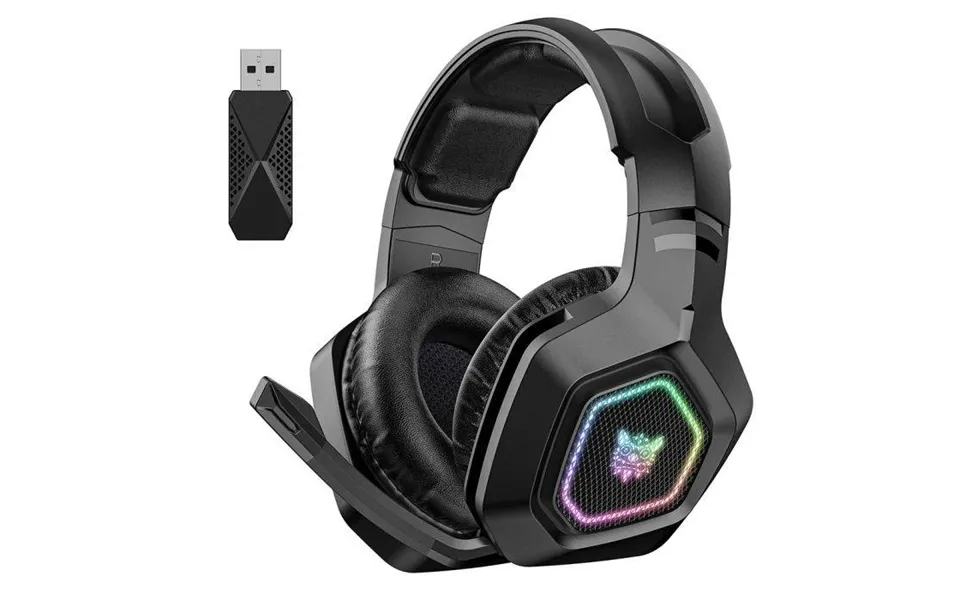 Onikuma B100 Headphone 2.4ghz Ultra-low Latency Gaming Headset Wireless Headphone Noise Cancelling Headphones With Mic F