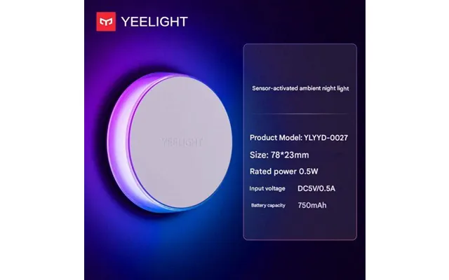 Yeelight Rgb Night Light Magnetic - Light-sensing