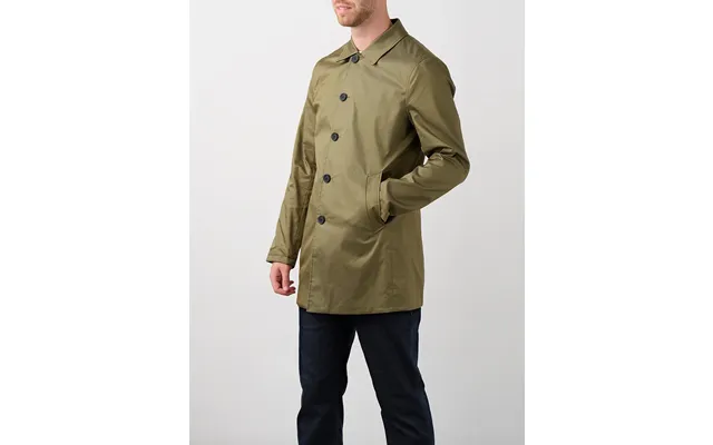 Montague Reversible Raincoat - Khaki Navy 44
