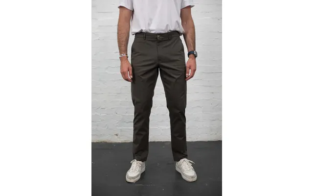 Tailored Cotton Chinos - Khaki 32
