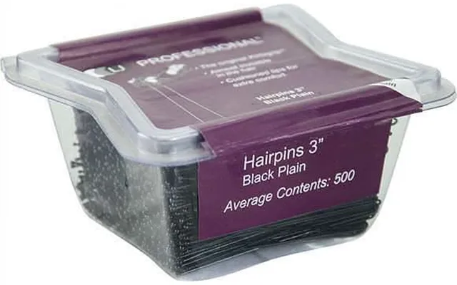 Dmi Lj Professional 3 Hairpins Plain X500 - Black