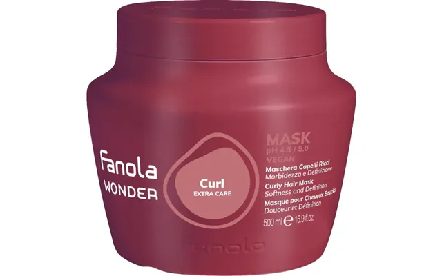 Fanola Wonder Curl Curly Hair Mask Softness And Definition 500ml