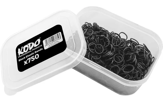 Kodo Black Elastic Bands - 750