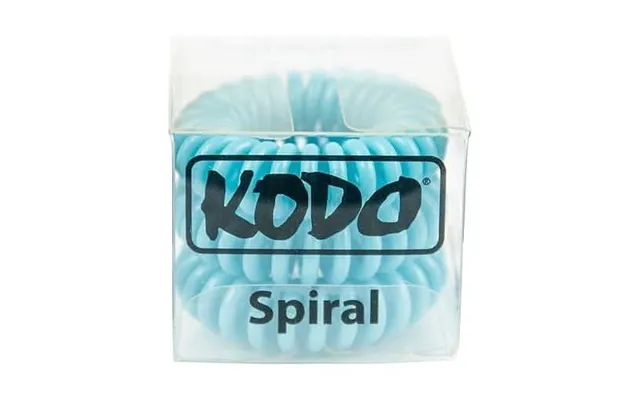 Kodo Turquoise Spiral Hair Bobbles