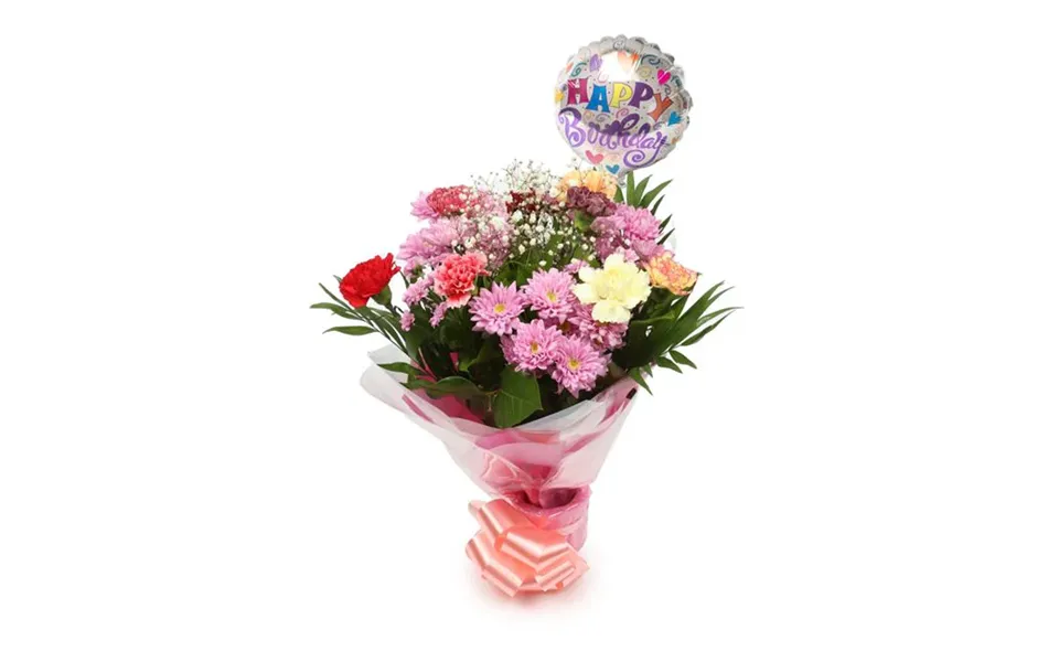 Birthday Balloon & Confetti Bouquet