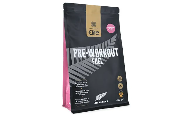 All Blacks Pre-workout Fuel - Strawberry & Lime