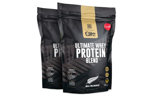 All Blacks Ultimate Whey Protein Blend Strawberry