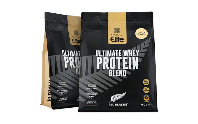 All Blacks Ultimate Whey Protein Blend Vanilla