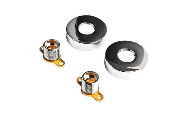 Chrome Wall Mount Fixing Kit For Bar Showers