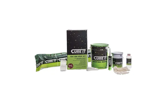 Cure It 12m2 Grp Roofing Kit 2 Boxes