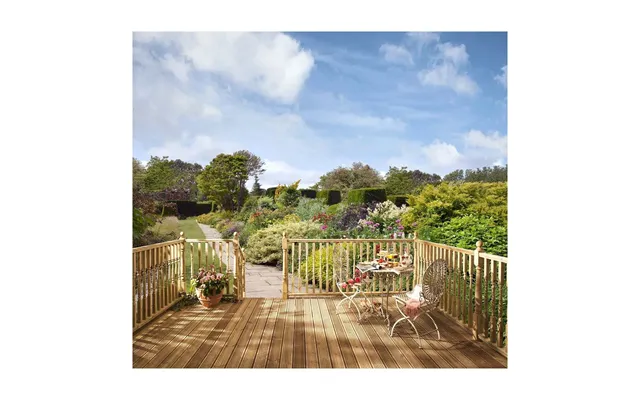 Decking Newel Inc Cap 82 X 82 X 1500mm Pefc