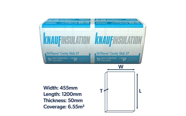 Dritherm 37 Cavity Insulation 50mm 6.55m2 Bba