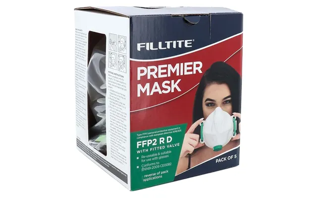 Ffp2 Premier Mask With Valve Pk5