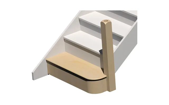 Kwikstairs Bullnose Kit Width Up To 900mm