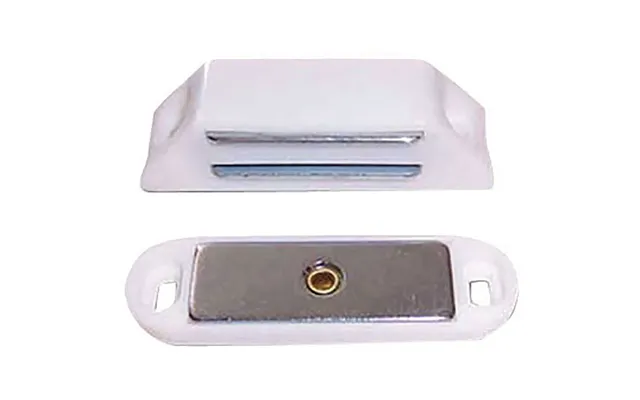 Magnetic Catch Double White Pk8