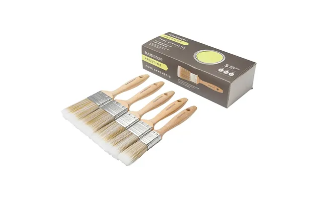 Prestige Synthetic 5pc Brush Set 1 X 1in 2 X 1.5in 2 X 2in