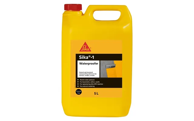 Sika-1 Waterproofer For Basements Cellars 5l