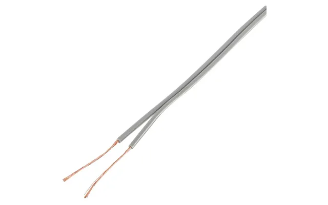 Speaker Cable 2 Core 100m Grey Black