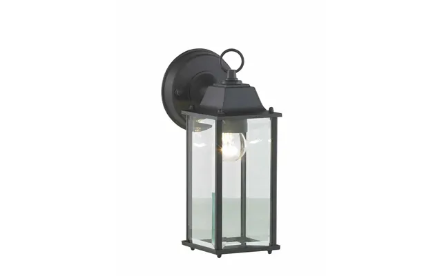 Zinc Ceres Wall Lantern Black Ip23