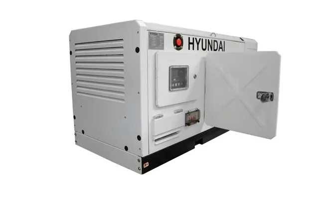 Hyundai 17kw 20.4kva* Compact Diesel Generator - Slow-running 1500rpm