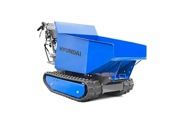 Hyundai 196cc 500kg Petrol Tracked Mini Dumper Power Barrow Transporter
