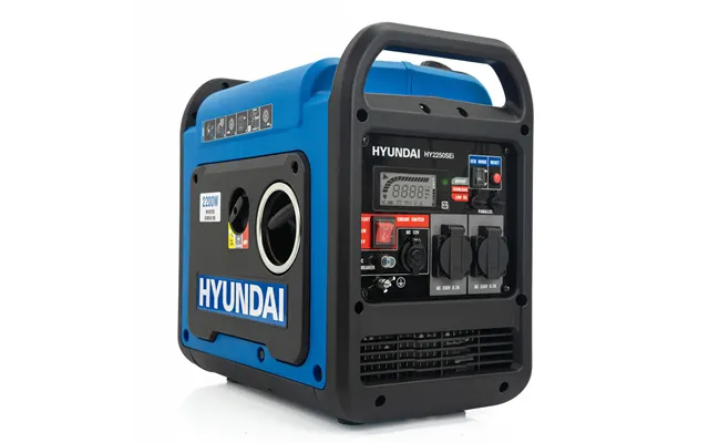 Hyundai 2200w 2.2kw Petrol Inverter Generator - Electric Start