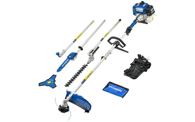 Hyundai 56cc Petrol Garden Multi Tool - 5-in-1 Grass Trimmer