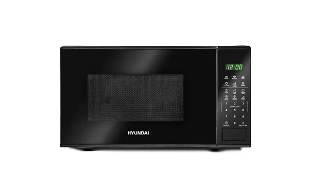 Hyundai 800w 20l Black Microwave - Stainless Steel