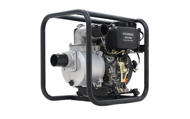 Hyundai 80mm 3 296cc Diesel Clean Water Pump - 25m Head