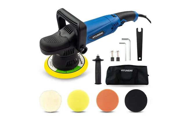 Hyundai 900w 150mm Electric Dual Action Car Polisher Kit