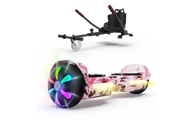 Ihoverboard H2 Pink Self Balancing Hoverboard With Bluetooth & Led 6