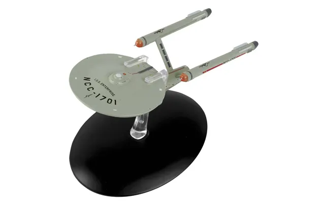 01 I.s.s. Enterprise Ncc-1701 Mirror Issue M1 Model Die Cast Starship Bonus Issue Eaglemoss Star Trek