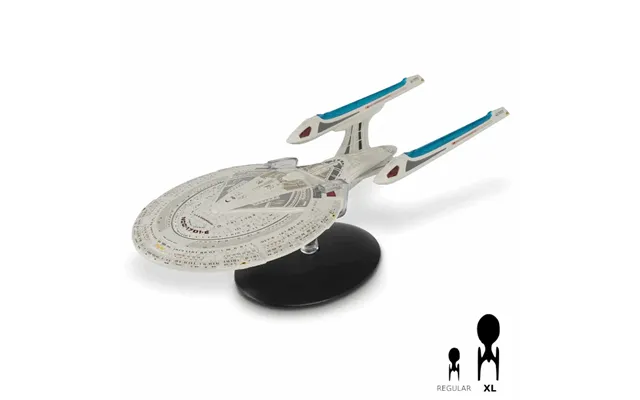 03 U.s.s. Enterprise Ncc-1701-e Sovereign-class Xl Edition Ship Model Die Cast Starship Eaglemoss Star Trek