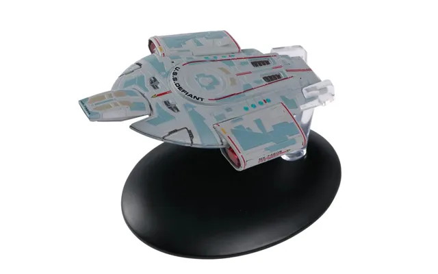 07 U.s.s. Defiant Nx-74205 Defiant-class Diecast Model Ship Eaglemoss Star Trek