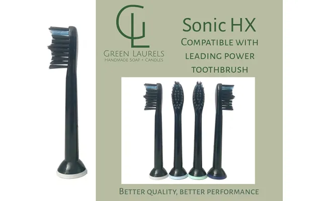 100% Recyclable Toothbrush Heads For Sonic - Compatible With Hx product image