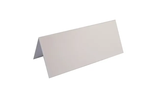 100 X Blank Table Name Place Cards For Weddings & Parties - Smooth White