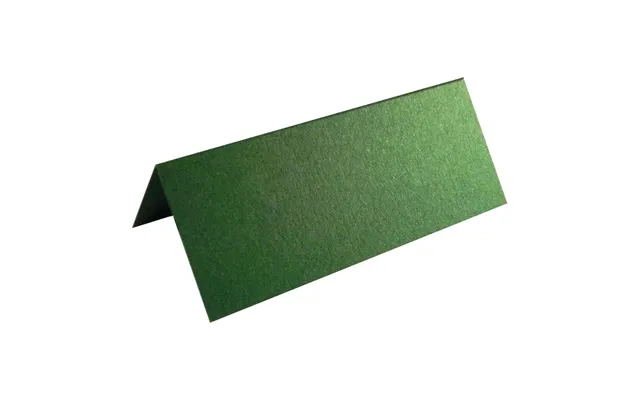 100 X Dark Green Blank Table Name Place Cards For Weddings & Parties