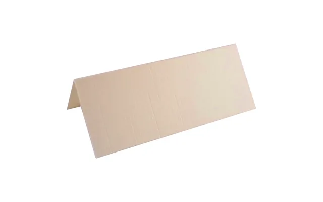 100 X Linen Ivory Blank Table Name Place Cards For Weddings & Parties